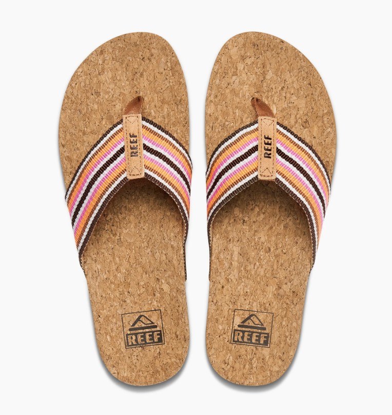 Reef cork 2024 flip flops